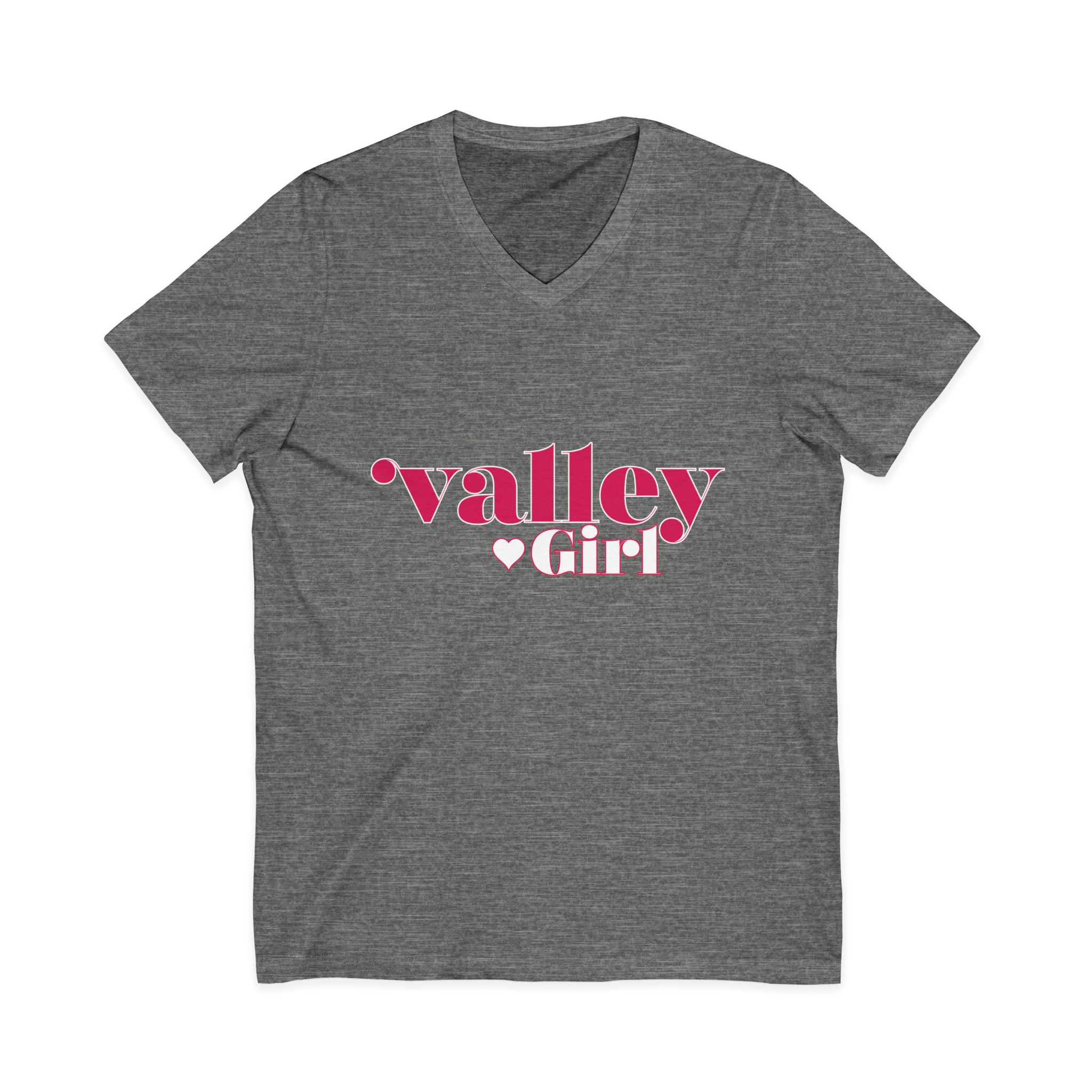 Unisex Jersey Short Sleeve V-Neck Tee - Image 5