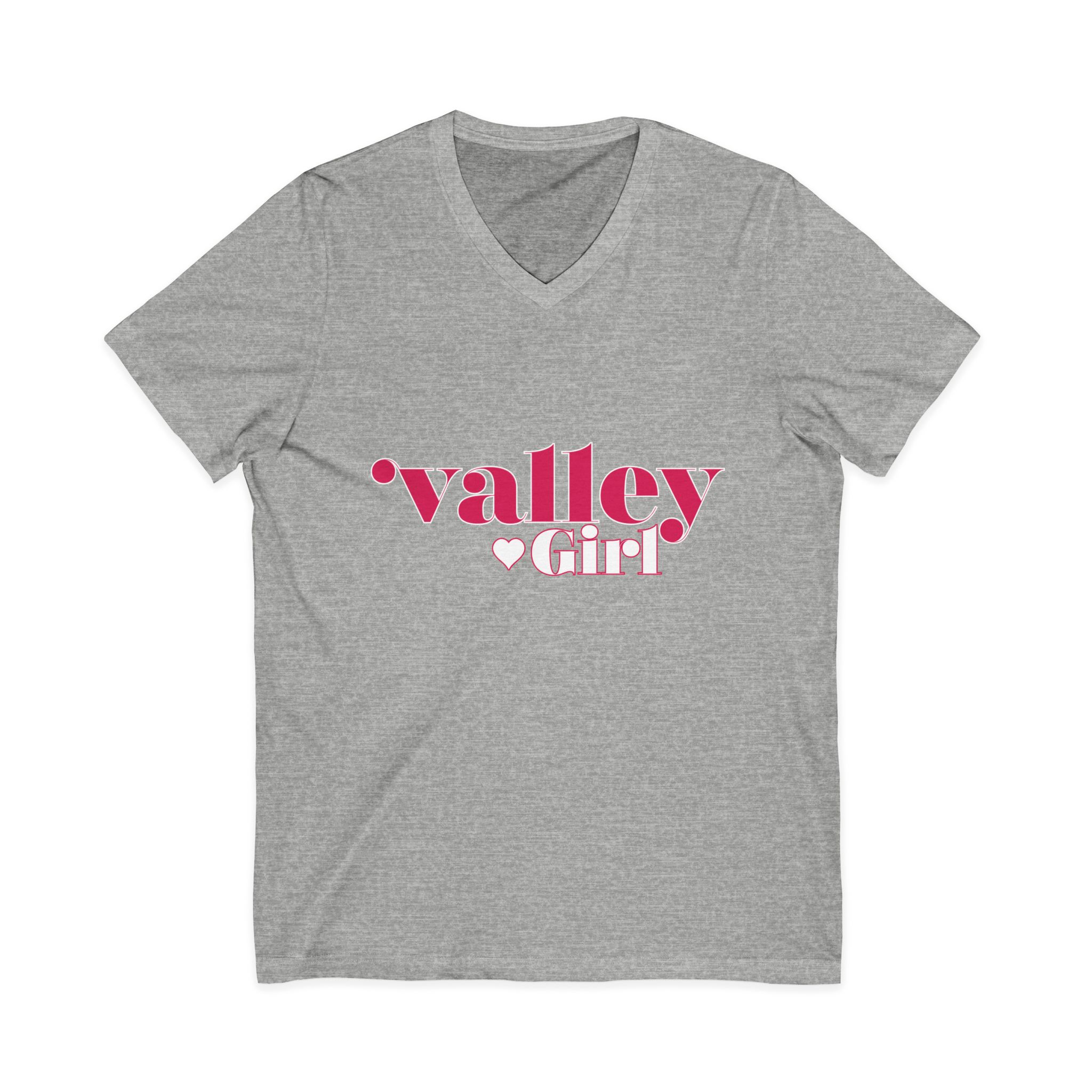 Unisex Jersey Short Sleeve V-Neck Tee - Image 9