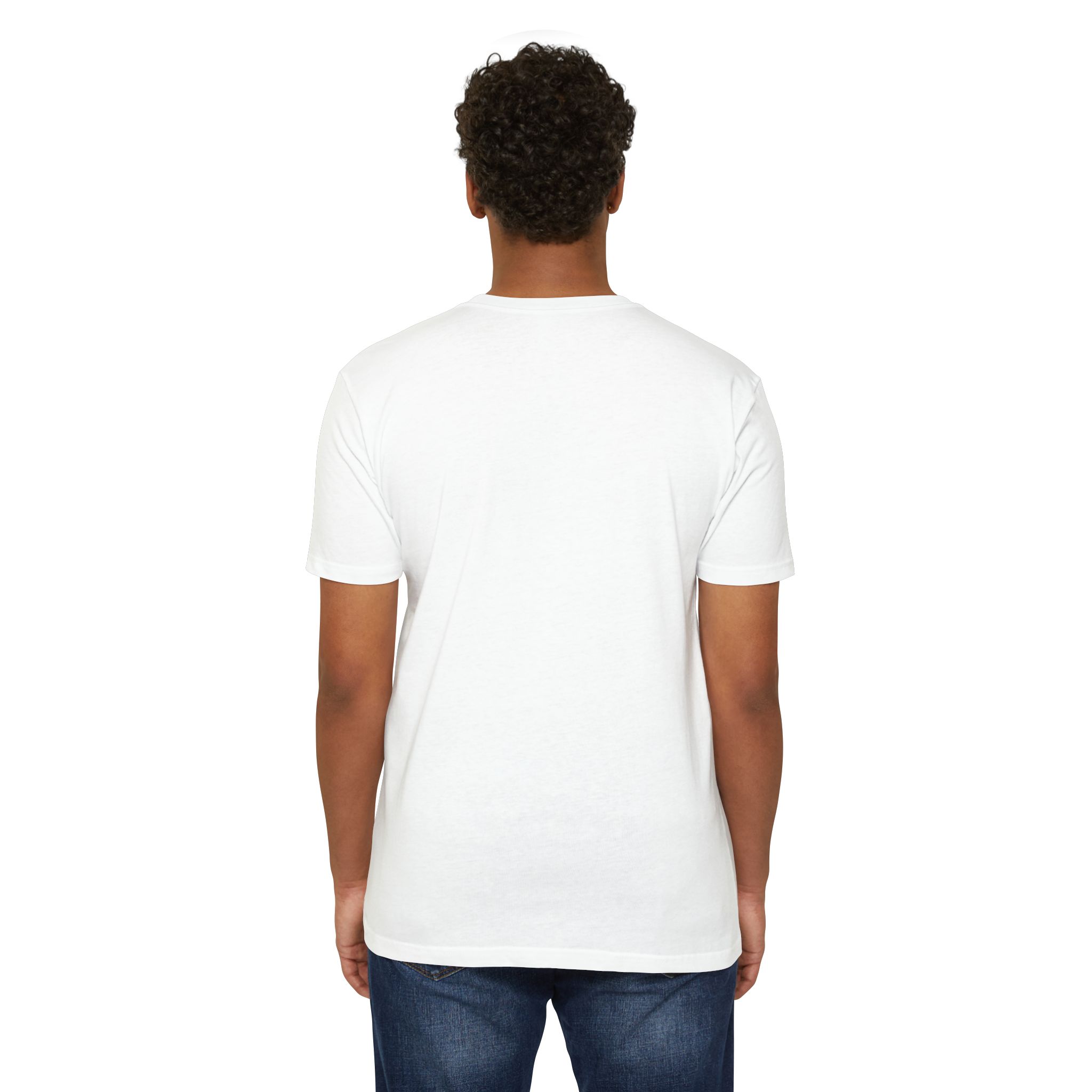 Unisex CVC Jersey T-shirt - Image 4